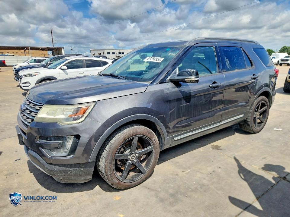 2016 FORD EXPLORER XLT – Lot 57260956 auction photo