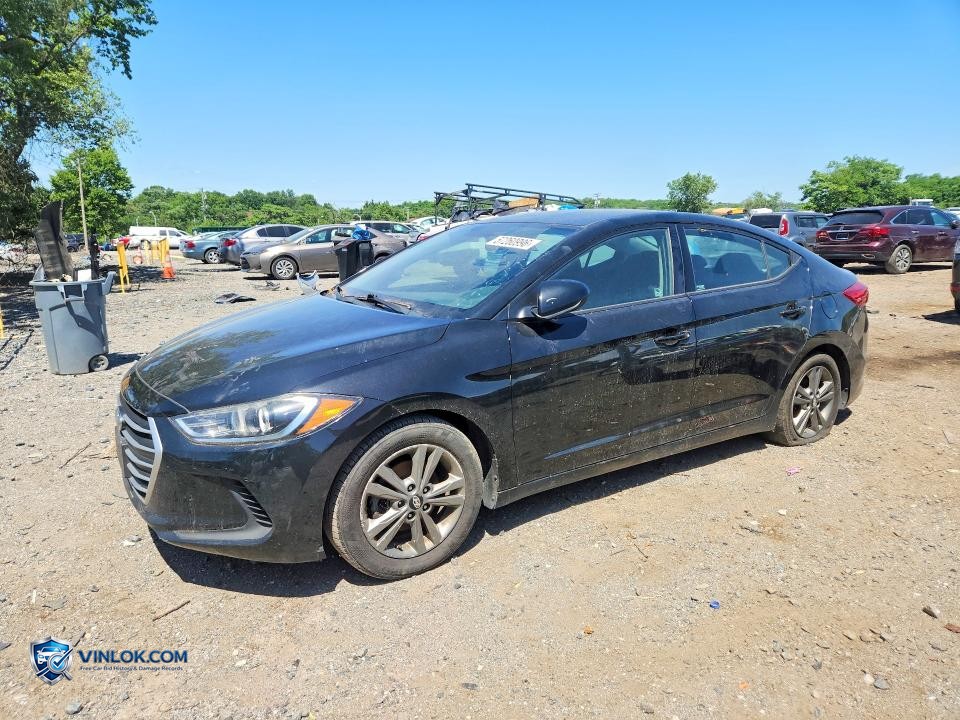 2018 HYUNDAI ELANTRA SEL – Lot 57260996 auction photo