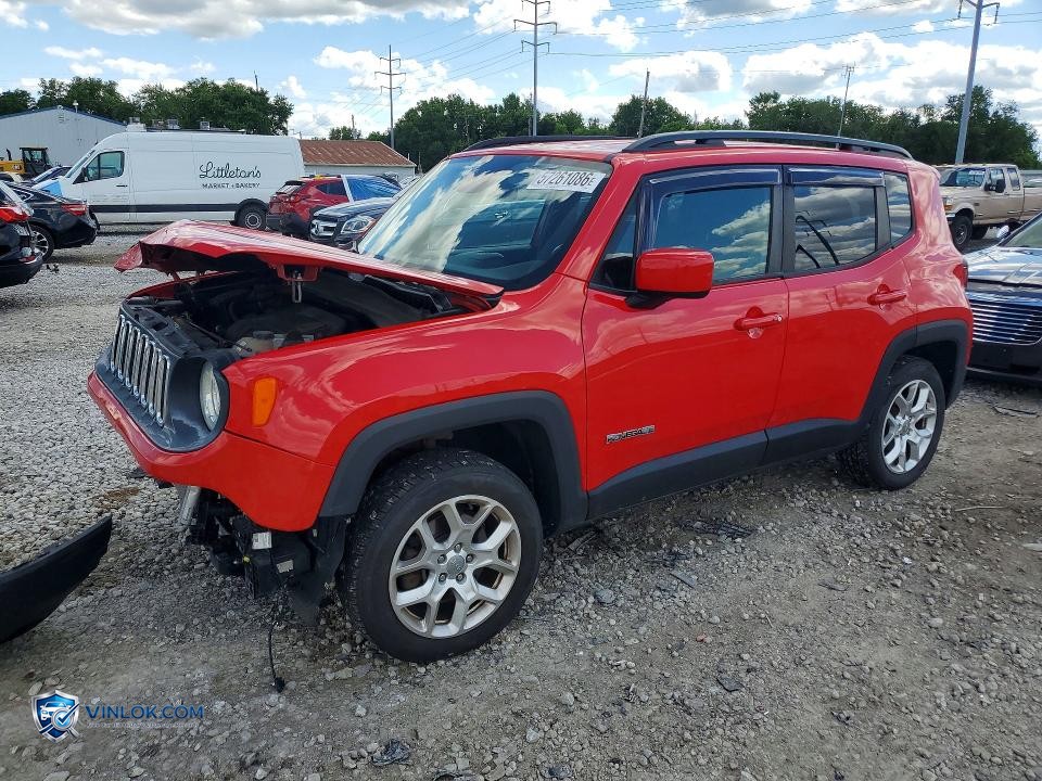 2017 JEEP RENEGADE – Lot 57261086 auction photo