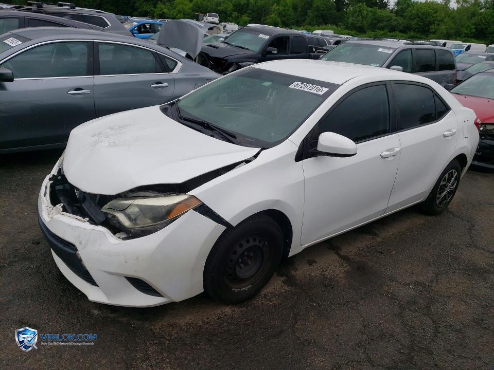 2016 TOYOTA COROLLA L – Lot 57261916 auction photo