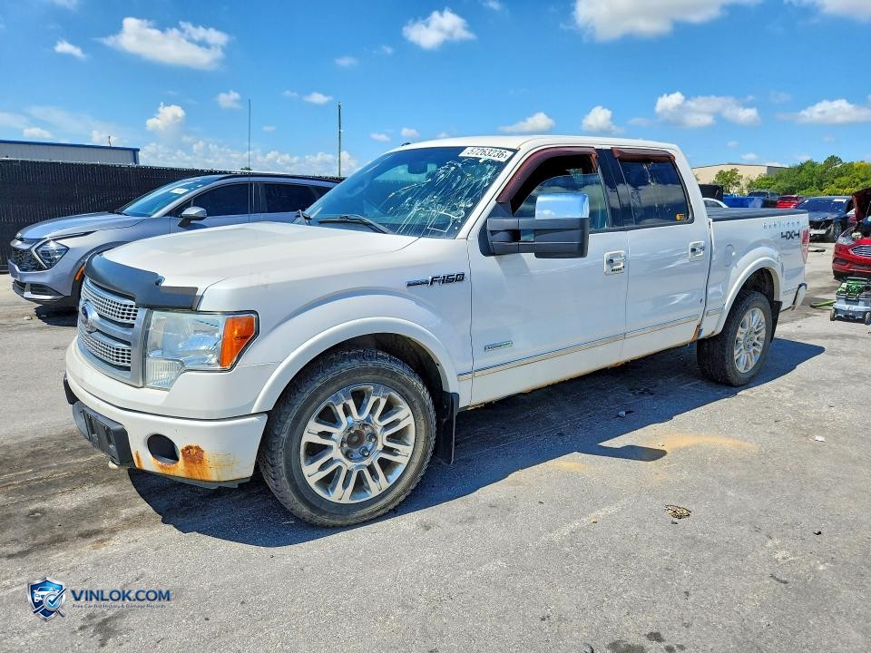 2012 FORD F150 SUPERCREW – Lot 57263236 auction photo