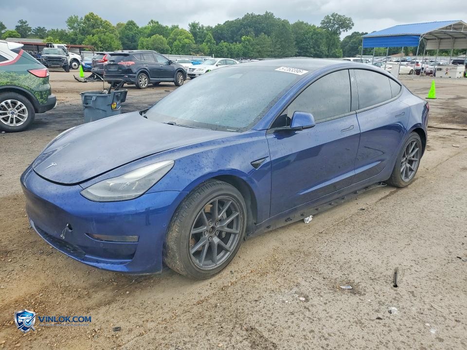 2021 TESLA MODEL 3 – Lot 57263396 auction photo