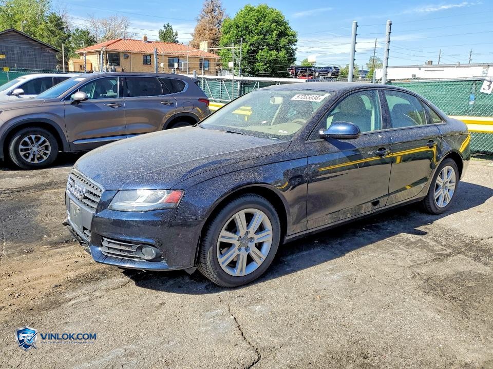 2011 AUDI A4 PREMIUM – Lot 57265836 auction photo