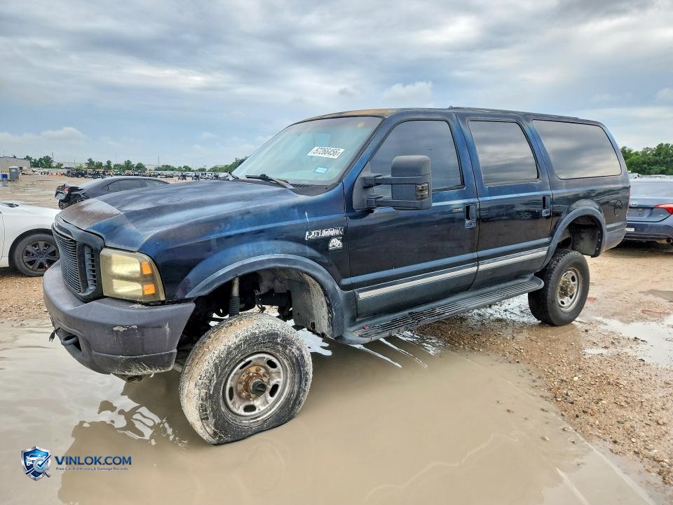 2002 FORD EXCURSION LIMITED – Lot 57266456 auction photo