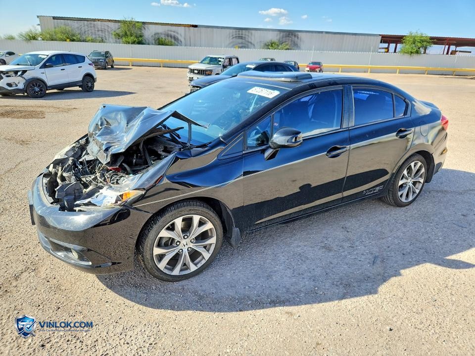 2012 HONDA CIVIC SI – Lot 57267116 auction photo