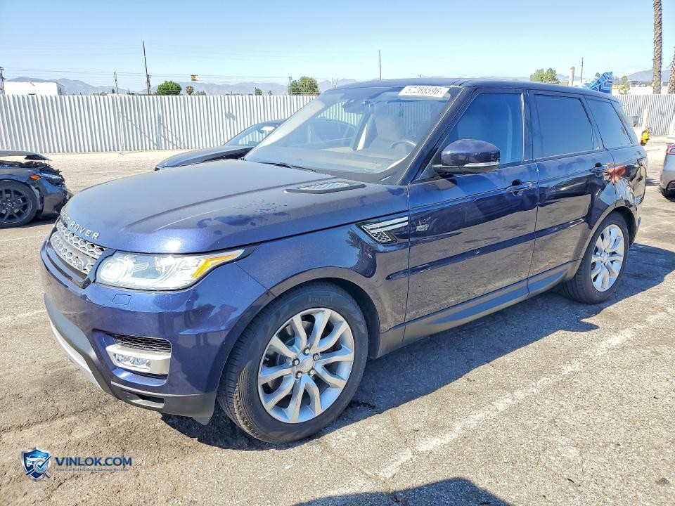 2016 LAND ROVER RANGE ROVER SPORT HSE – Lot 57268596 auction photo