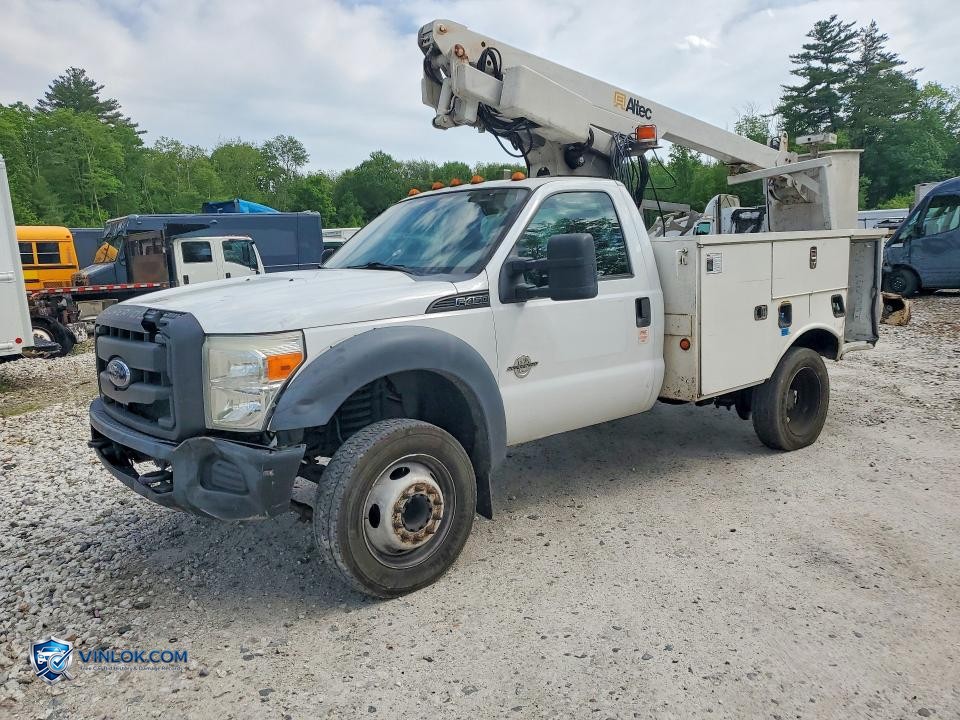 2011 FORD F450 SUPER - BUCKET TRUCK – Lot 57272016 auction photo
