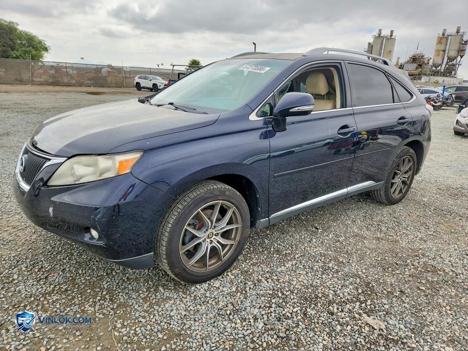 2010 LEXUS RX 350 – Lot 57273586 auction photo