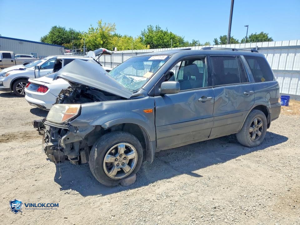 2008 HONDA PILOT SE – Lot 57277576 auction photo