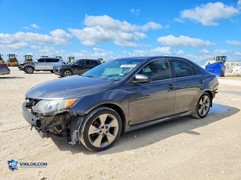 2014 TOYOTA CAMRY SE SPORT – Lot 57291906 auction photo