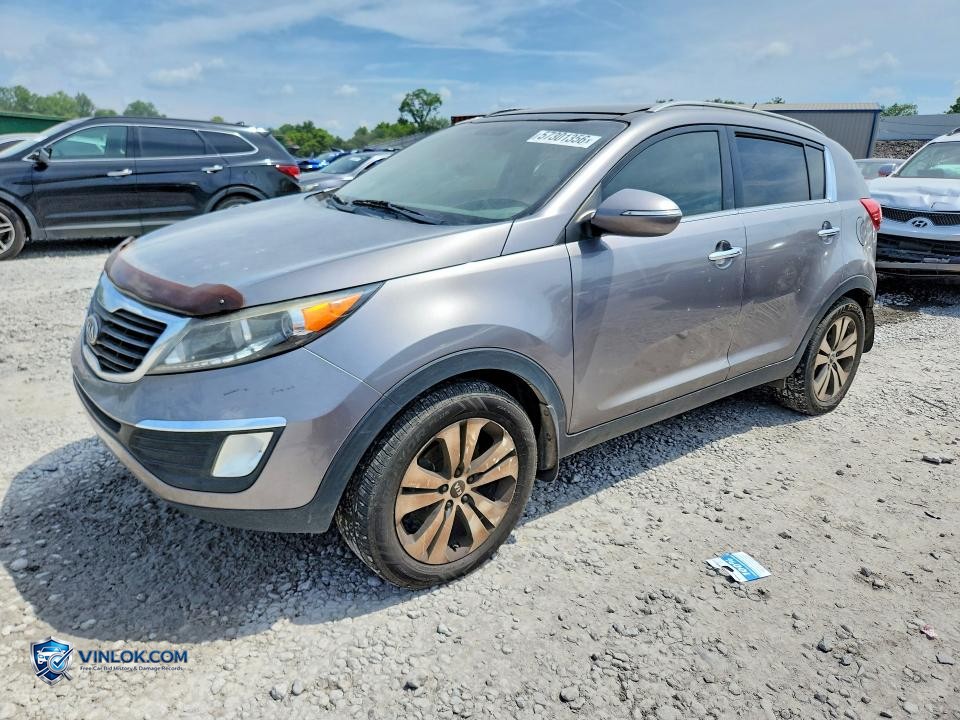 2012 KIA SPORTAGE EX – Lot 57301356 auction photo