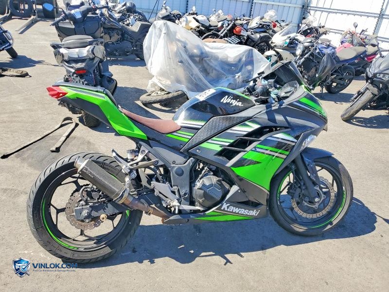 2016 KAWASAKI EX300 B – Lot 57301886 auction photo