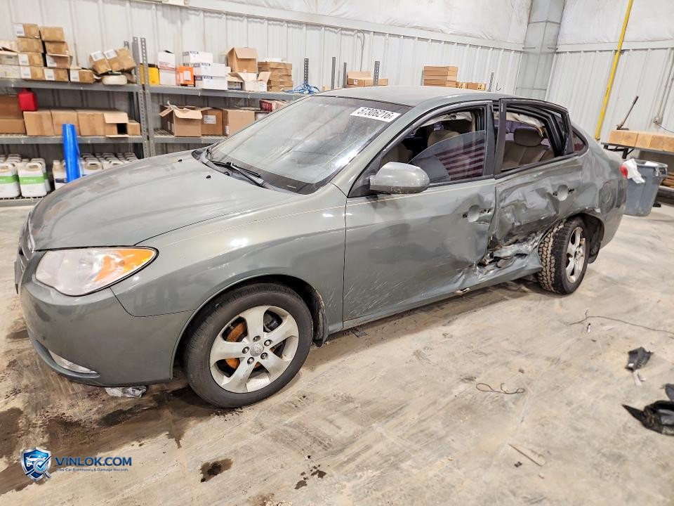 2009 HYUNDAI ELANTRA GLS – Lot 57306216 auction photo