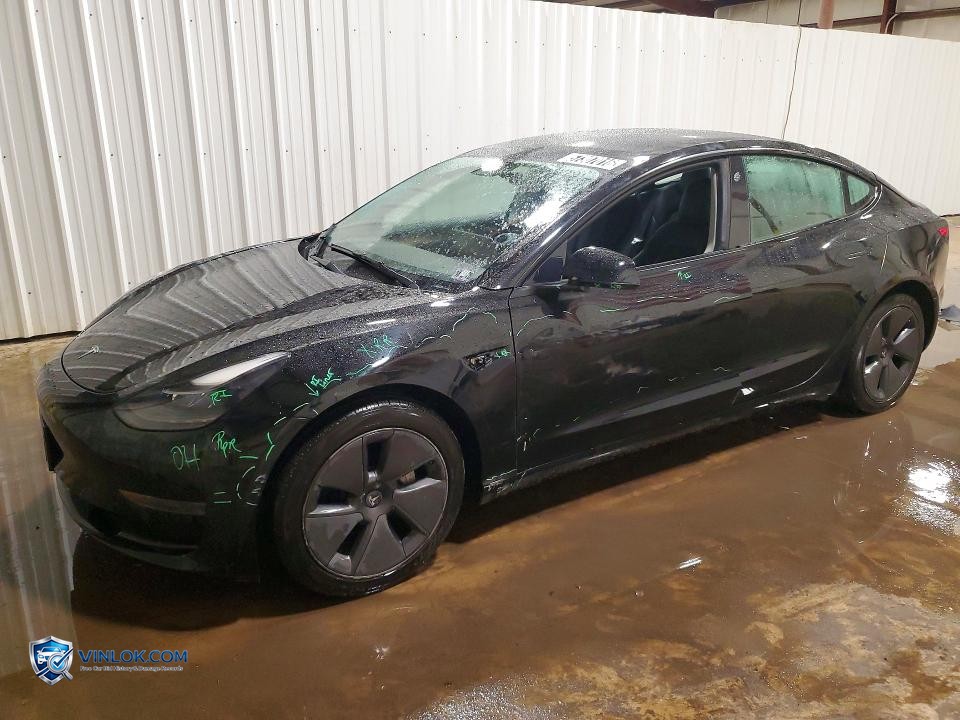 2022 TESLA MODEL 3 – Lot 57307016 auction photo