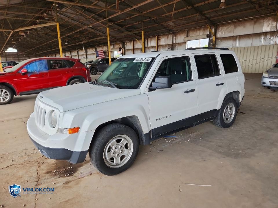 2016 JEEP PATRIOT SPORT – Lot 57308776 auction photo