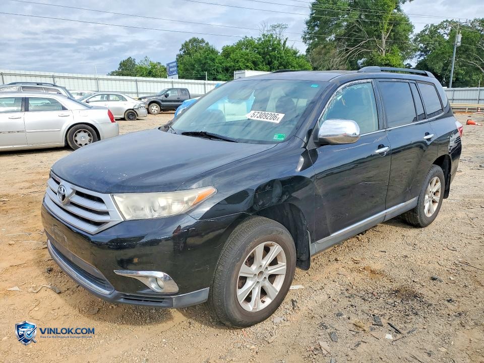 2012 TOYOTA HIGHLANDER BASE – Lot 57309206 auction photo