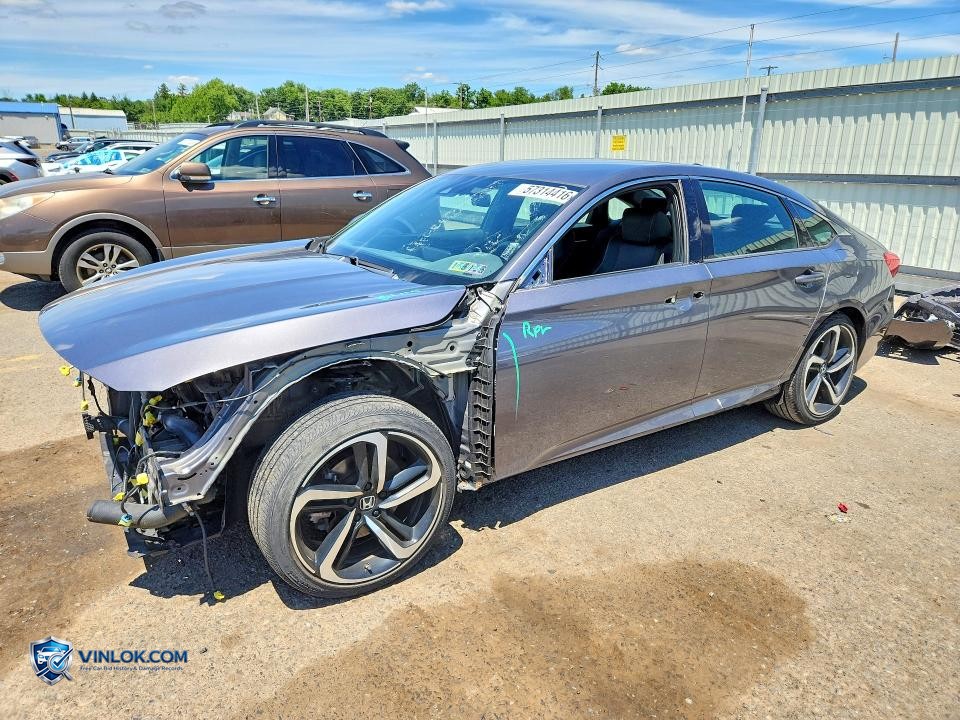 2019 HONDA ACCORD SPORT – Lot 57314416 auction photo