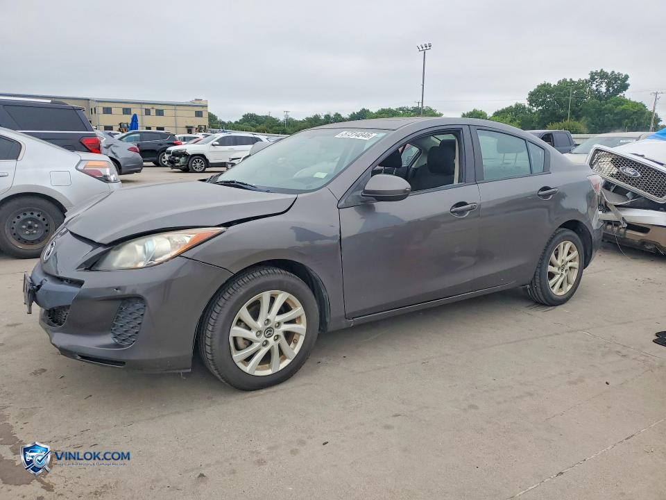 2013 MAZDA 3 I – Lot 57314846 auction photo