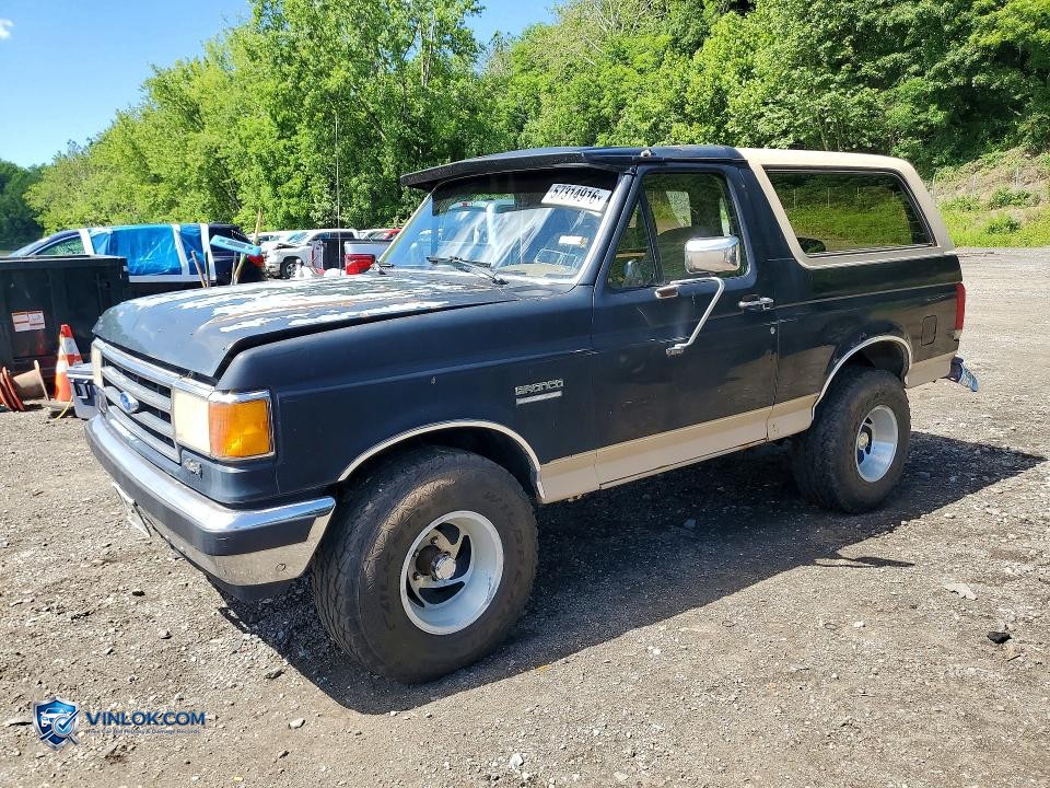 1991 FORD BRONCO U100 – Lot 57314916 auction photo