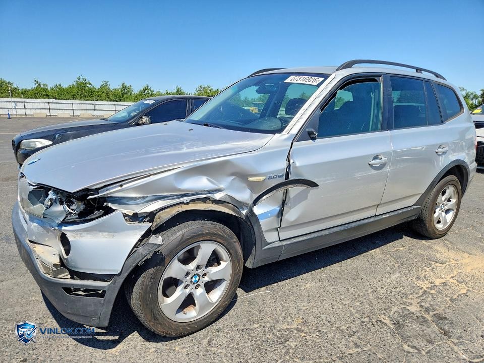 2008 BMW X3 3.0SI – Lot 57316926 auction photo