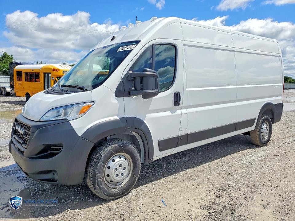 2023 RAM PROMASTER 2500 DELIVERY VAN – Lot 57317486 auction photo