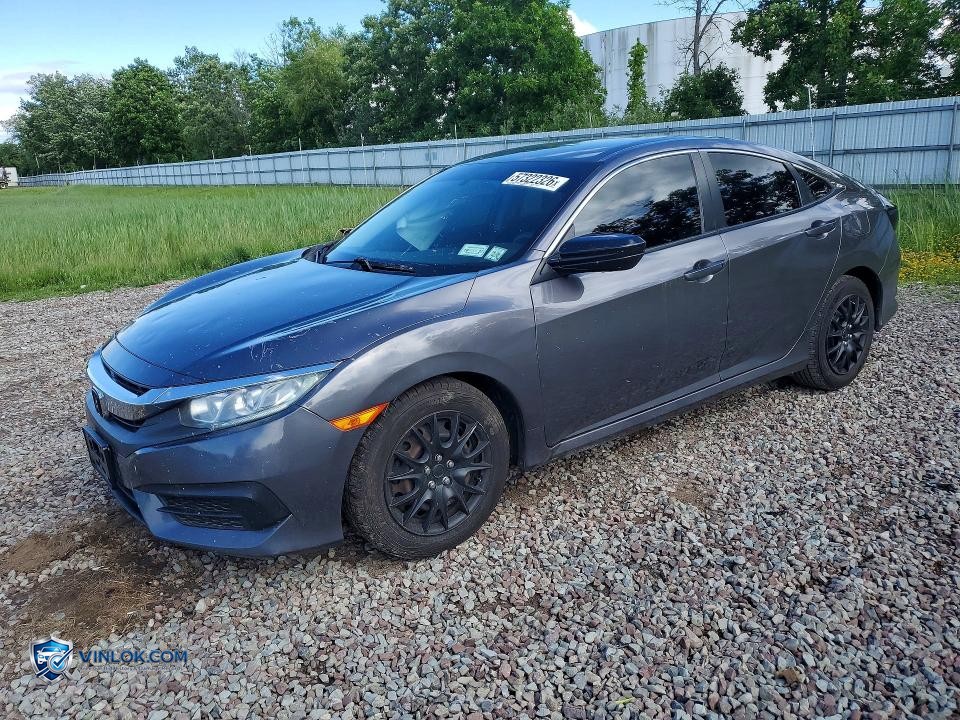 2018 HONDA CIVIC LX – Lot 57322326 auction photo