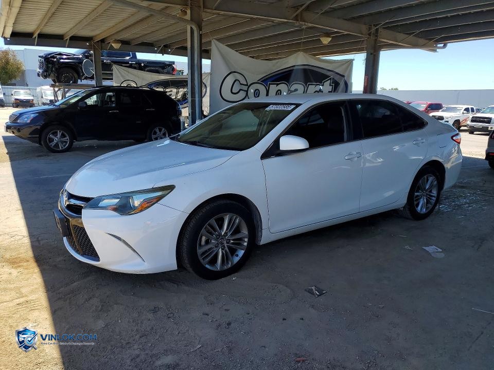 2016 TOYOTA CAMRY SE – Lot 57322586 auction photo