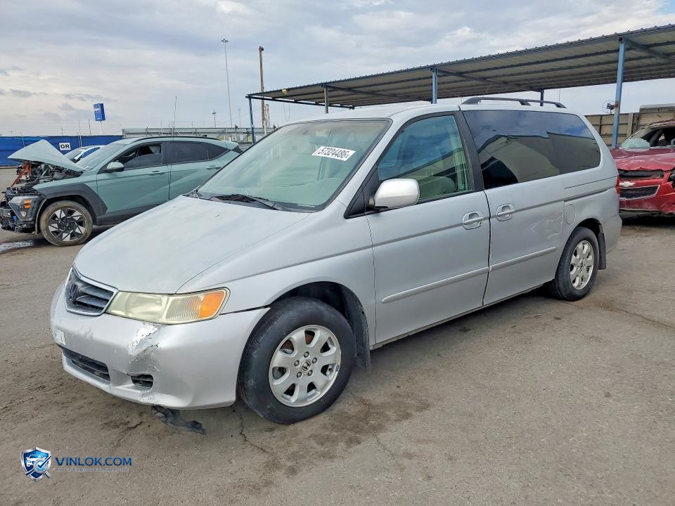 2002 HONDA ODYSSEY EX – Lot 57324486 auction photo