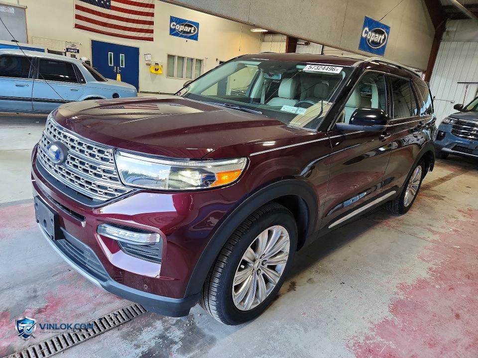 2022 FORD EXPLORER LIMITED – Lot 57324496 auction photo