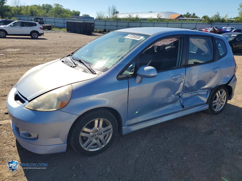 2008 HONDA FIT – Lot 57326526 auction photo