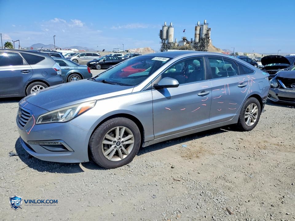 2015 HYUNDAI SONATA SE – Lot 57330766 auction photo
