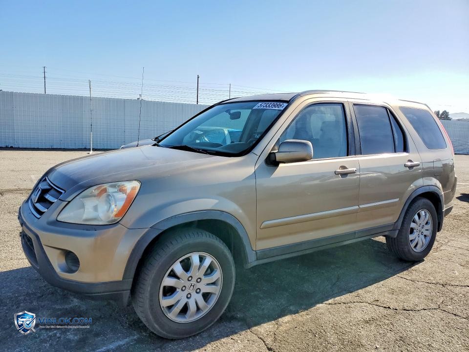 2005 HONDA CR-V SE – Lot 57333986 auction photo
