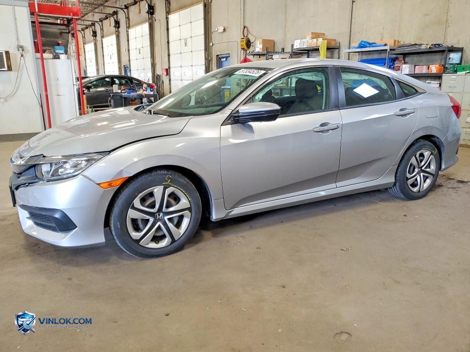 2016 HONDA CIVIC LX – Lot 57334526 auction photo