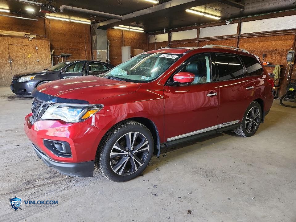 2017 NISSAN PATHFINDER PLATINUM – Lot 57335296 auction photo