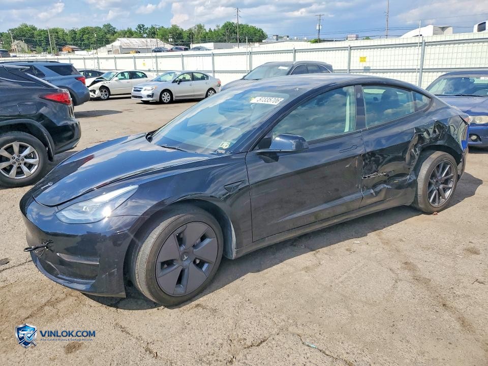 2023 TESLA MODEL 3 – Lot 57335706 auction photo