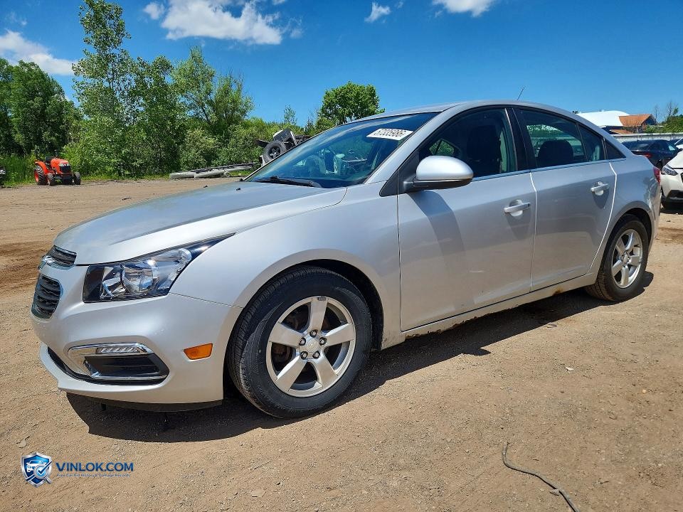 2015 CHEVROLET CRUZE LT – Lot 57335986 auction photo