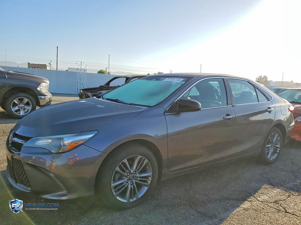 2017 TOYOTA CAMRY SE – Lot 57336766 auction photo