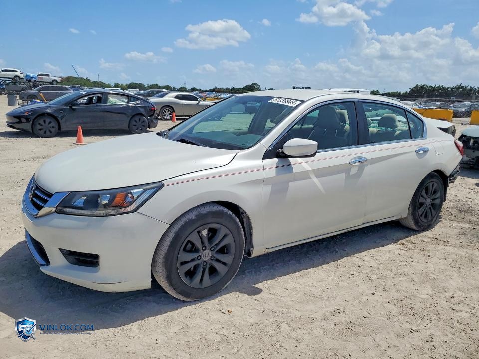 2014 HONDA ACCORD LX – Lot 57339946 auction photo