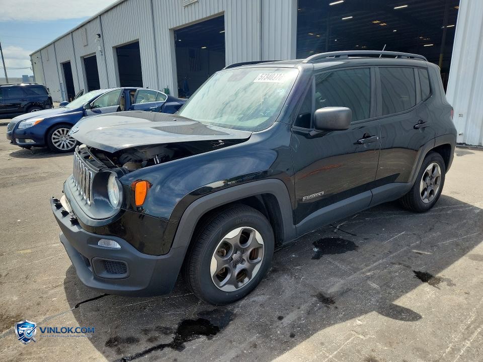2017 JEEP RENEGADE SPORT – Lot 57340976 auction photo