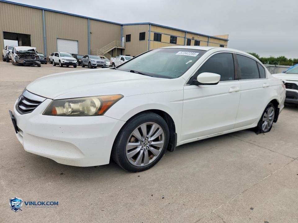 2012 HONDA ACCORD EXL – Lot 57342286 auction photo