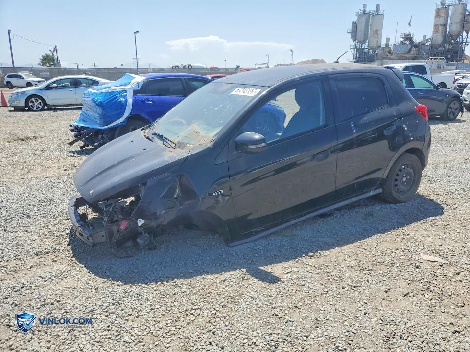 2017 MITSUBISHI MIRAGE SE – Lot 57345396 auction photo