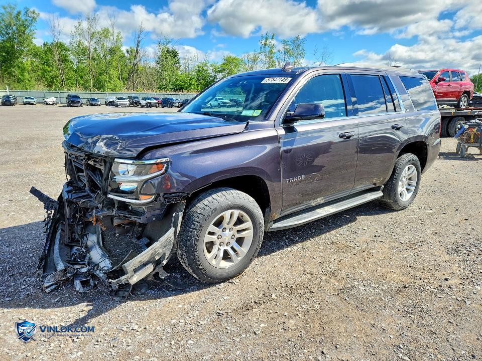 2017 CHEVROLET TAHOE K1500 LT – Lot 57347146 auction photo