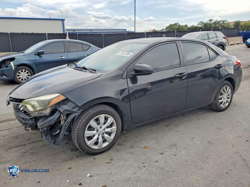 2016 TOYOTA COROLLA LE – Lot 57347306 auction photo