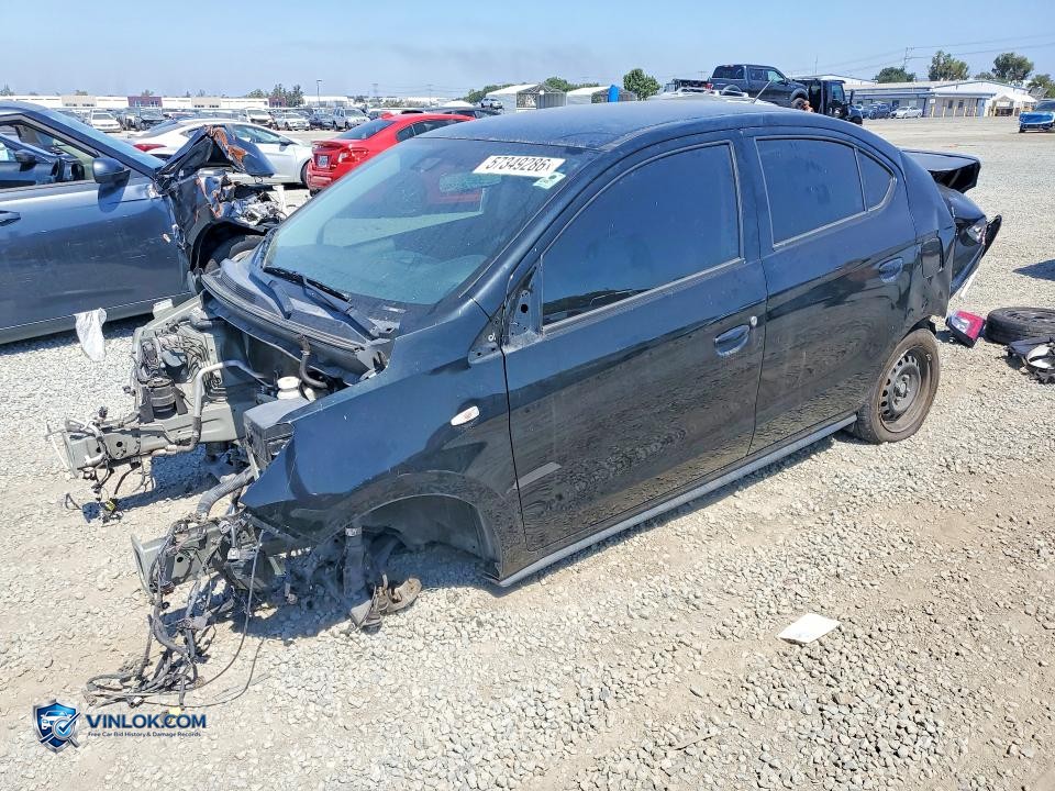 2022 MITSUBISHI MIRAGE G4 ES – Lot 57349286 auction photo