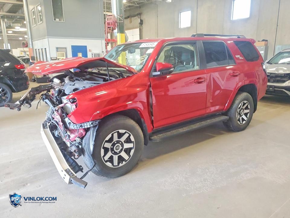 2021 TOYOTA 4RUNNER – Lot 57349346 auction photo