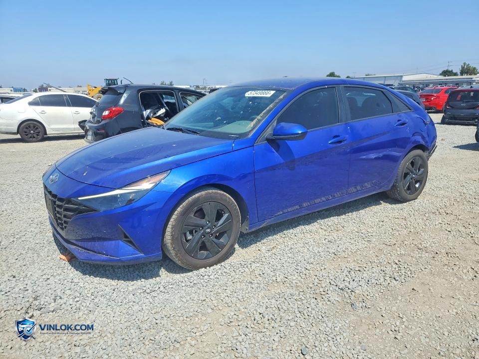 2022 HYUNDAI ELANTRA SEL – Lot 57349666 auction photo