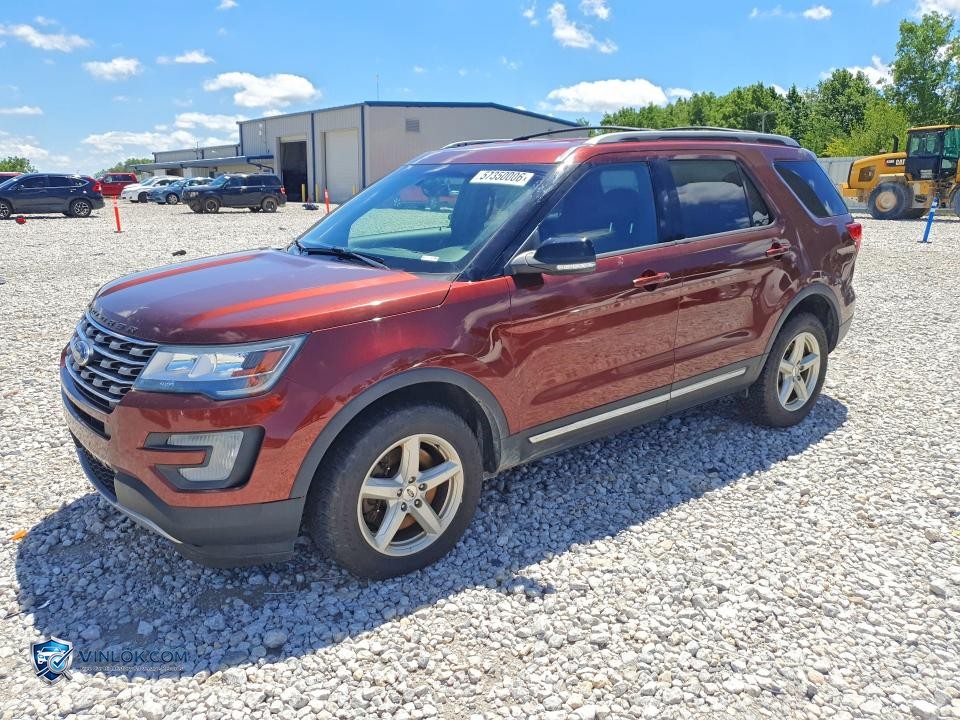 2016 FORD EXPLORER XLT – Lot 57350006 auction photo