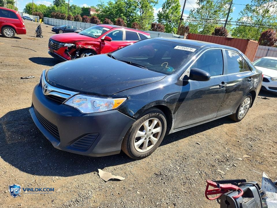 2012 TOYOTA CAMRY L AUTOMATIC – Lot 57350476 auction photo
