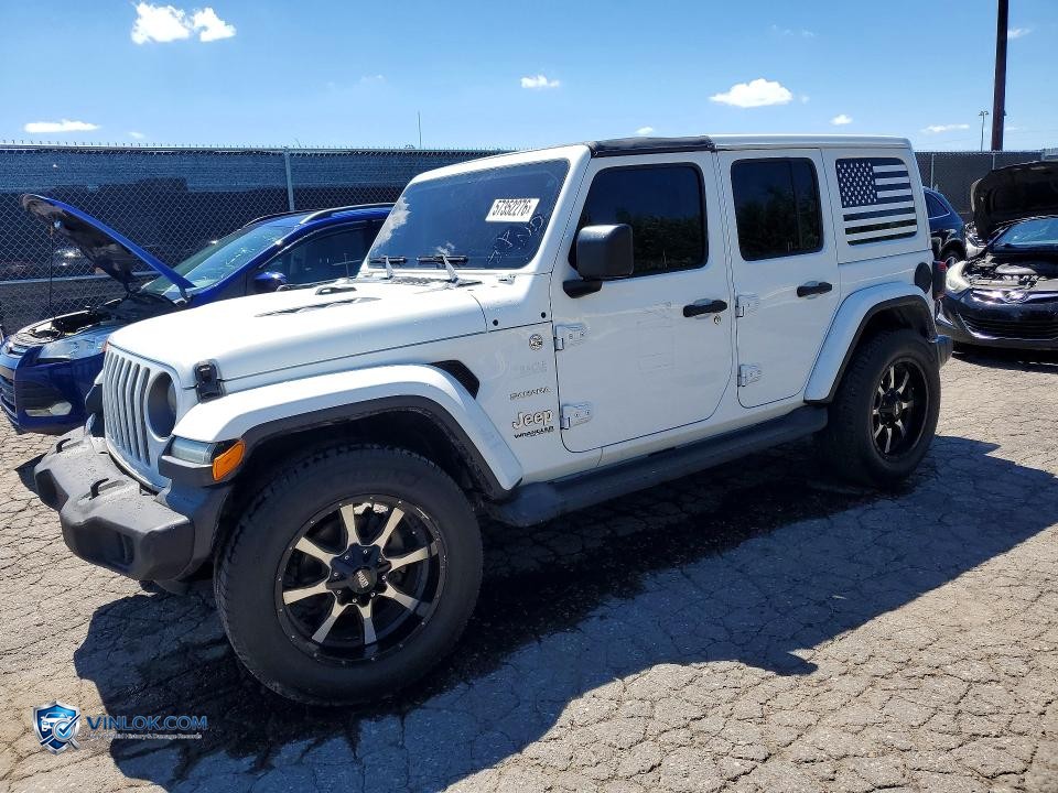 2018 JEEP WRANGLER UNLIMITED SPORT – Lot 57352276 auction photo