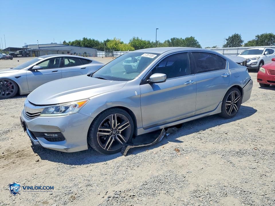 2017 HONDA ACCORD SPORT – Lot 57357456 auction photo
